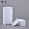 75g 75ml Flat Shape Deodorant Bottle Empty Deodorant Natural Plastic Bottle Stick for Cosmetics Packaging