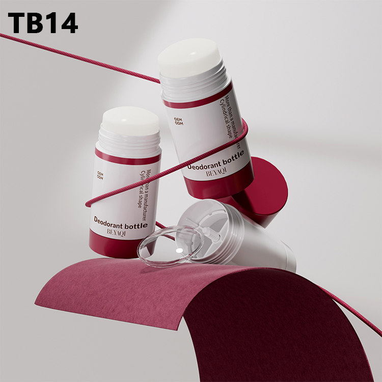 Wholesales Customized Plastic Deodorant Stick Durable PP Cosmetic Containers Cosmetics Packaging