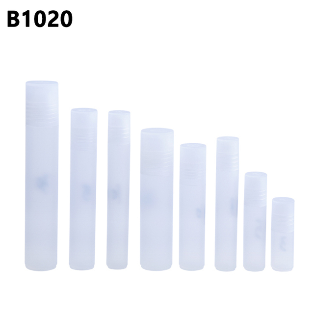 Cosmetic Packaging Deodorant Essential Oil Perfume 10 Ml White Roll on Bottle,roll on Bottle 3ml,sample Perfume Roll on Bottle