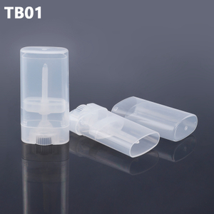 Flat Oval Free Sample Twist Up 15g Mini Clear Plastic Deodorant Stick,stick Deodorant Container,antiperspirant Deodorant Stick
