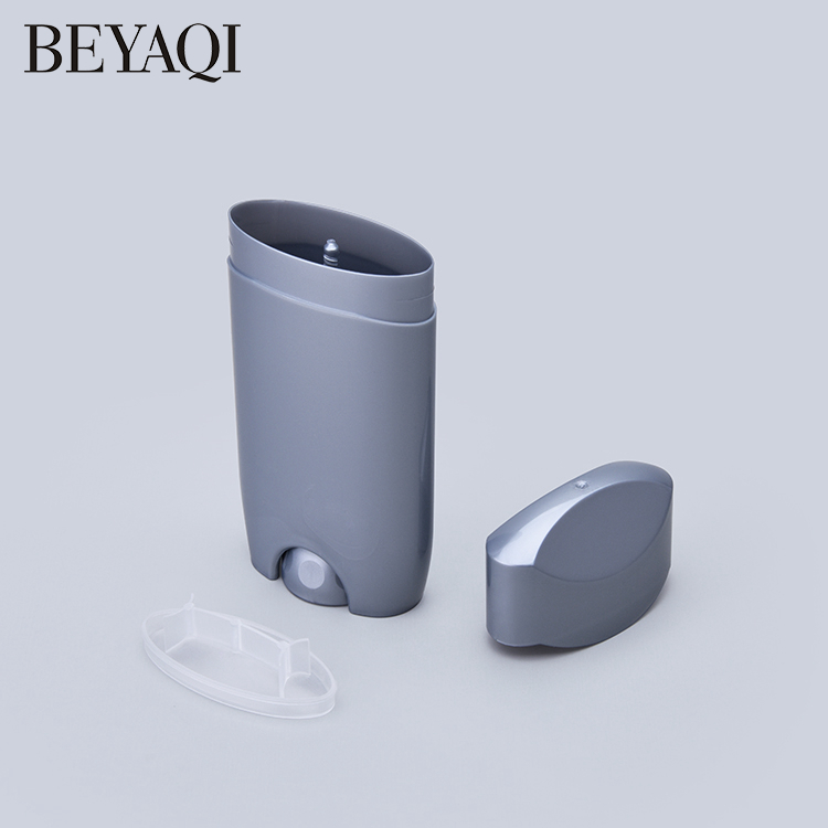 Empty Antiperspirant Fragrant Solid Stick 80g PP PE Deodorant Bottle Oval,deodorant Bottle Luxury,womens Deodorant Bottle