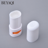 Personal Care Premium Brand Moisturizing Anti-wrinkle Lip Scrub Dual-effect Lip Balm PP 8.5g Oval Sunscreen Stick Tube
