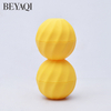 Refillable Empty 7g Colorful Egg Shape Lip Balm Ball Round Chapstick Container,Skin Care Cream Lip Blam Tube
