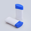 Custom Empty Oval Deodorant Stick Container Refillable Round Twist up Tubes Packaging Deodorant Stick Bottle
