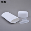PP Cosmetic Packaging Oval Shape Sustainable 50g Portable Deodorant Stick Containers,plastic Gel Empty Deodorant Stick Container
