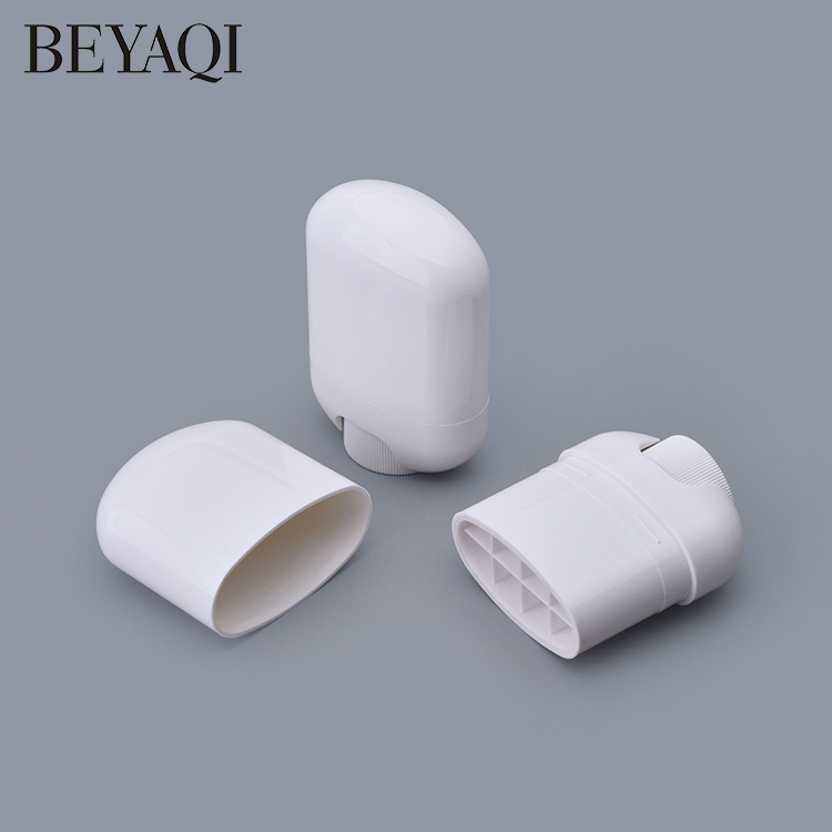 Oval ABS Deodorant Style Tube Empty Big Lip Balm Tube Push Up Deodorant Container Lip Balm Tube 15g
