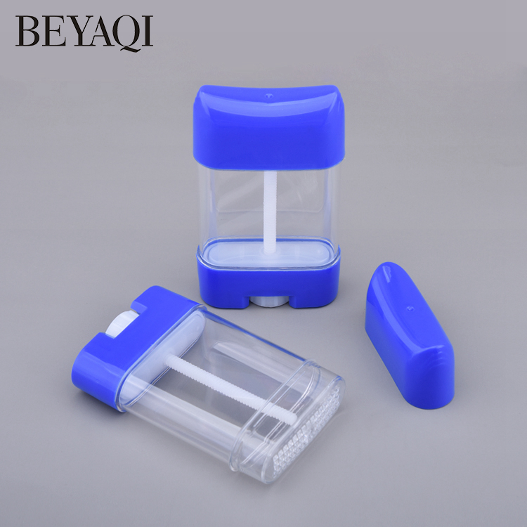 OEM Hot Selling Empty Plastic Cosmetic Deodorant Stick Container Pp Bottom Filling Solid Sunscreen Stick Bottle 75g