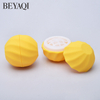 Refillable Empty 7g Colorful Egg Shape Lip Balm Ball Round Chapstick Container,Skin Care Cream Lip Blam Tube