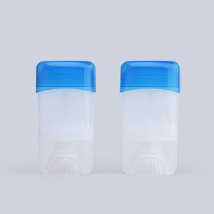 Cosmetic Antiperspirant Oil PP PE Stick Container Roller Bottle 48g Plastic Deodorant Stick Roll on Bottle