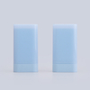 Factory Oval Shaped Sun Protection Stick Bottle for Skincare,Blue Color Bottom Filling Deodorant Container 19g