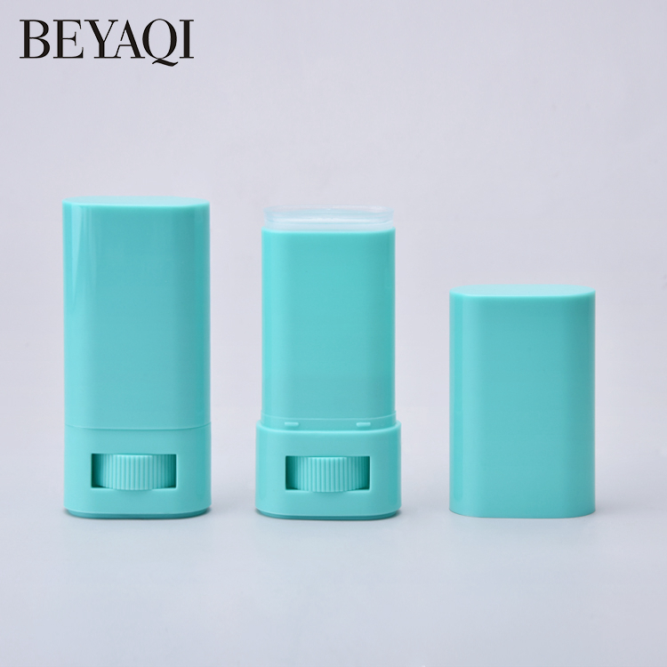Custom Logo Professional Manufacture Skin Sunscreen Sun Protection Stick Container 21g PP Plastic Deodorant Bottle