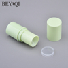 OEM ODM Factory Makeup Packaging Round Plastic Lipstick Tube Empty Case Solid Perfume Contour Lip Balm Blusher Stick Container
