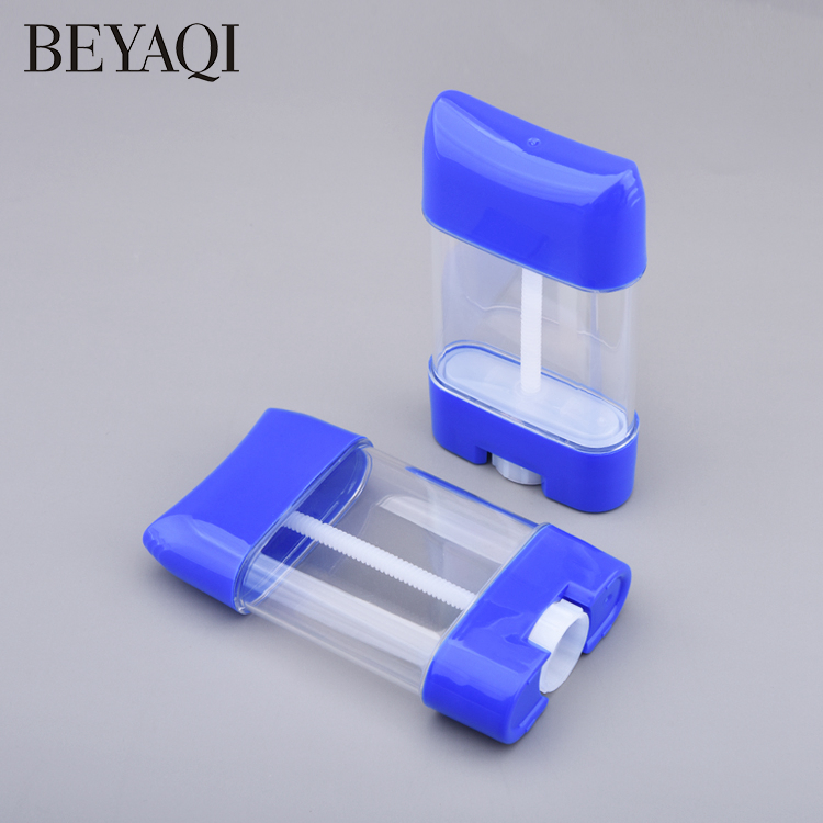 OEM Hot Selling Empty Plastic Cosmetic Deodorant Stick Container Pp Bottom Filling Solid Sunscreen Stick Bottle 75g