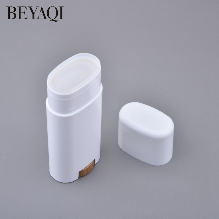 Cosmetic Packaging 40g Stick Deodorant Containers Plastic Foundation Stick Tube Sunscreen Stick Tube PP PCR Deodorant Container
