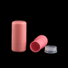 Wholesale 5g Pink Blush Stick Container Plastic Stick Empty Foundation Tube Packaging Lip Balm Stick Tube for Blush Formulation