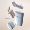Moisturizing Balm And Personal Care Packaging Sunscreen Solid Stick Container with Smooth Rotation for Sun Care And Cosmetic Products ﻿