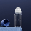 Personal Care PET 75ml Cylindrical Roller Bottle Antiperspirant Plastic Cosmetic Essential Oil Roll on Deodorant Bottle